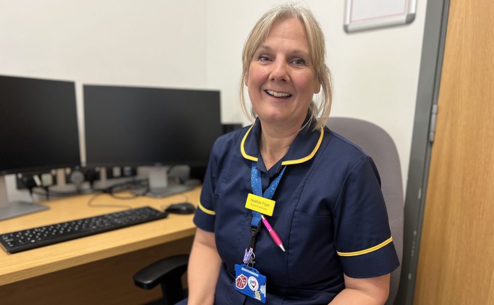 Heather Fryer, the colposcopy lead nurse at Somerset NHS Foundation Trust Picture: Somerset NHS Foundation Trust