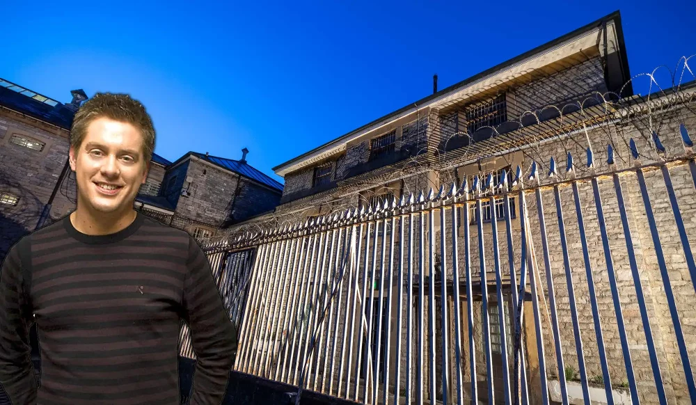 Richard McCourt - of Dick and Dom fame - is heading to Shepton Mallet Prison