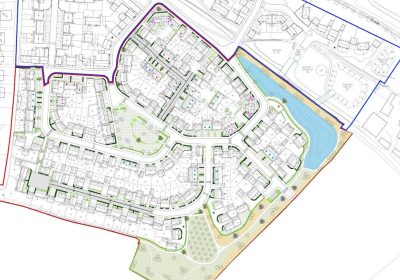 Site plan showing the new homes at Liddymore Park Picture: Summerfield Homes
