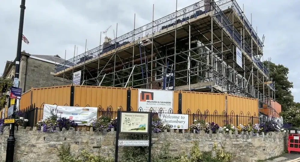 The new health and wellbeing centre is set to be created at St Dunstan's House. Picture: Glastonbury Town Council