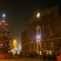 Taunton is set to get more Christmas lights, thanks to a rise in council tax. Picture: Somerset Leveller