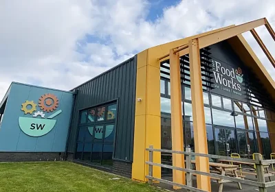 The Food WorksSW, in Weston-super-Mare, opened in 2020. Picture: North Somerset Council
