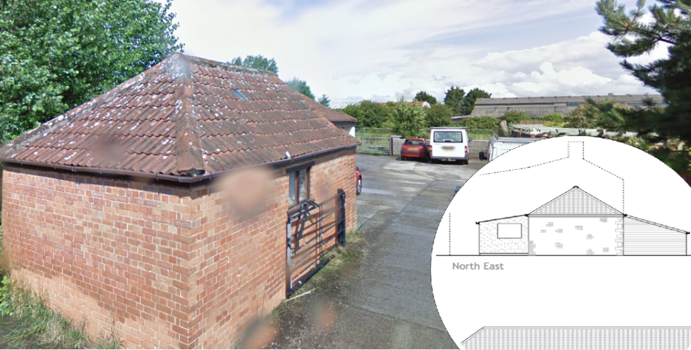 The plans are for Lake Farm in East Huntspill Pictures: Google/Croft Surveyors