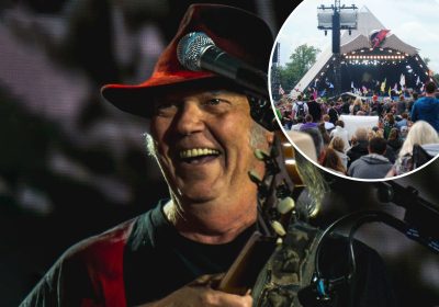 Neil Young has said he and the Chrome Hearts will NOT play Glastonbury in 2025. Pictures: Raph_PH/Paul Jones