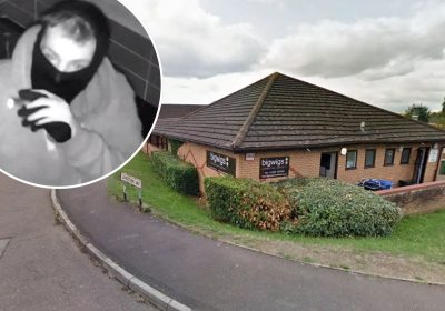 Police want to trace this person after a burglary at Bigwigs in Taunton. Pictures: Avon & Somerset Police/Google