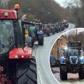 Dozens of tractors took to the roads of Somerset to welcome 2025 - and raise charity money. Pictures: Somerset Tractor Runners