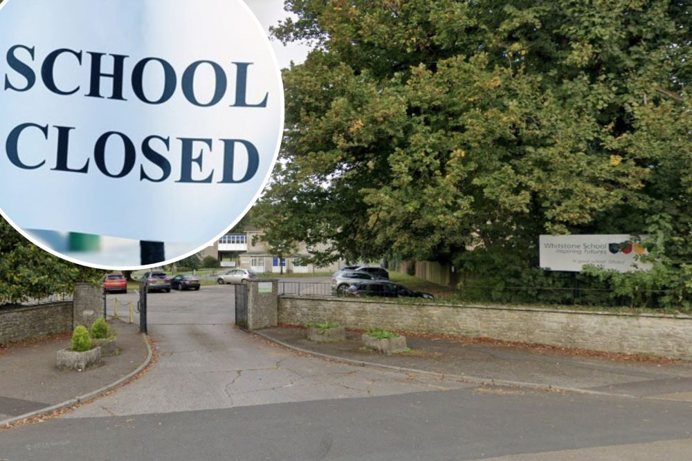 The Whitstone School in Shepton Mallet is closed and others are affected by the bad weather. Picture: Google