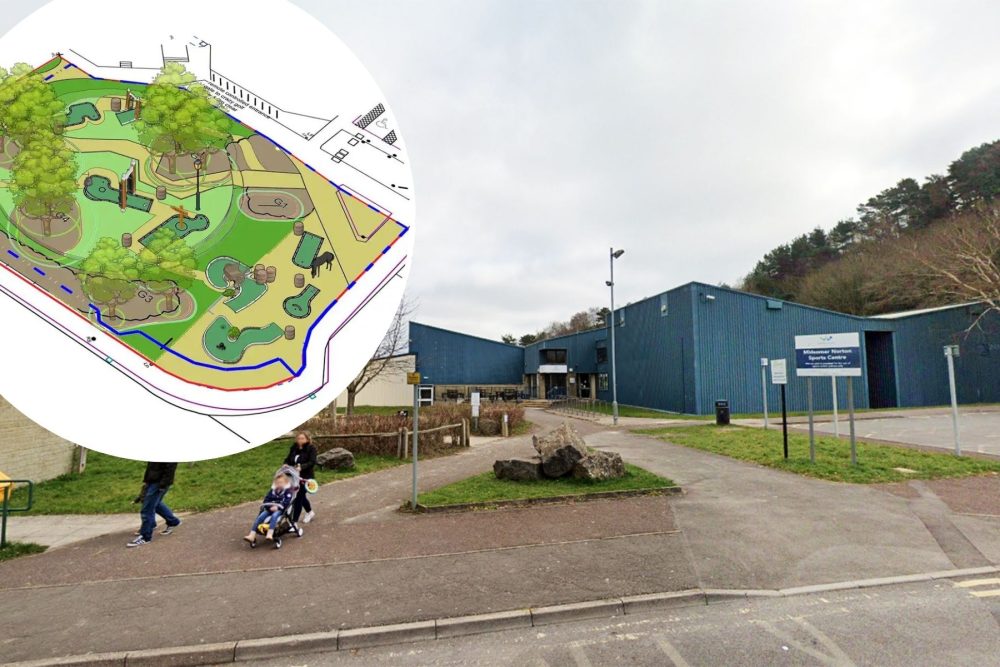 The 18-hole adventure golf course is set to open in Midsomer Norton before Easter. Pictures: Google/UrbanCrazy/Dragonfly