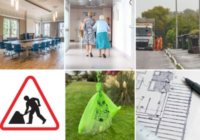 Different councils deal with different issues and services