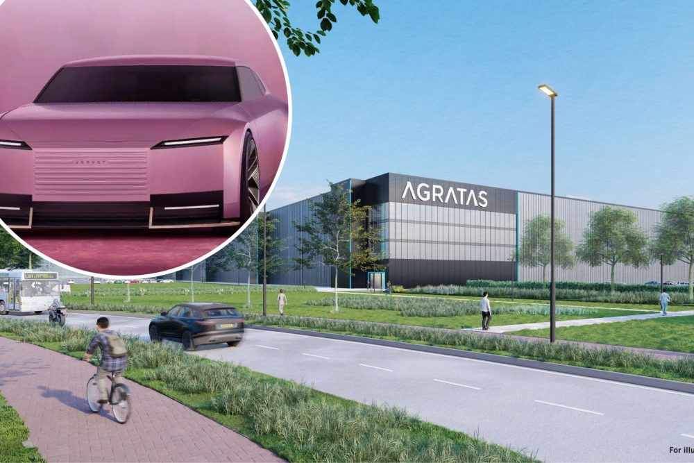 Batteries for the new Jaguar are set to be built in Somerset. Pictures: Agratas/Jaguar