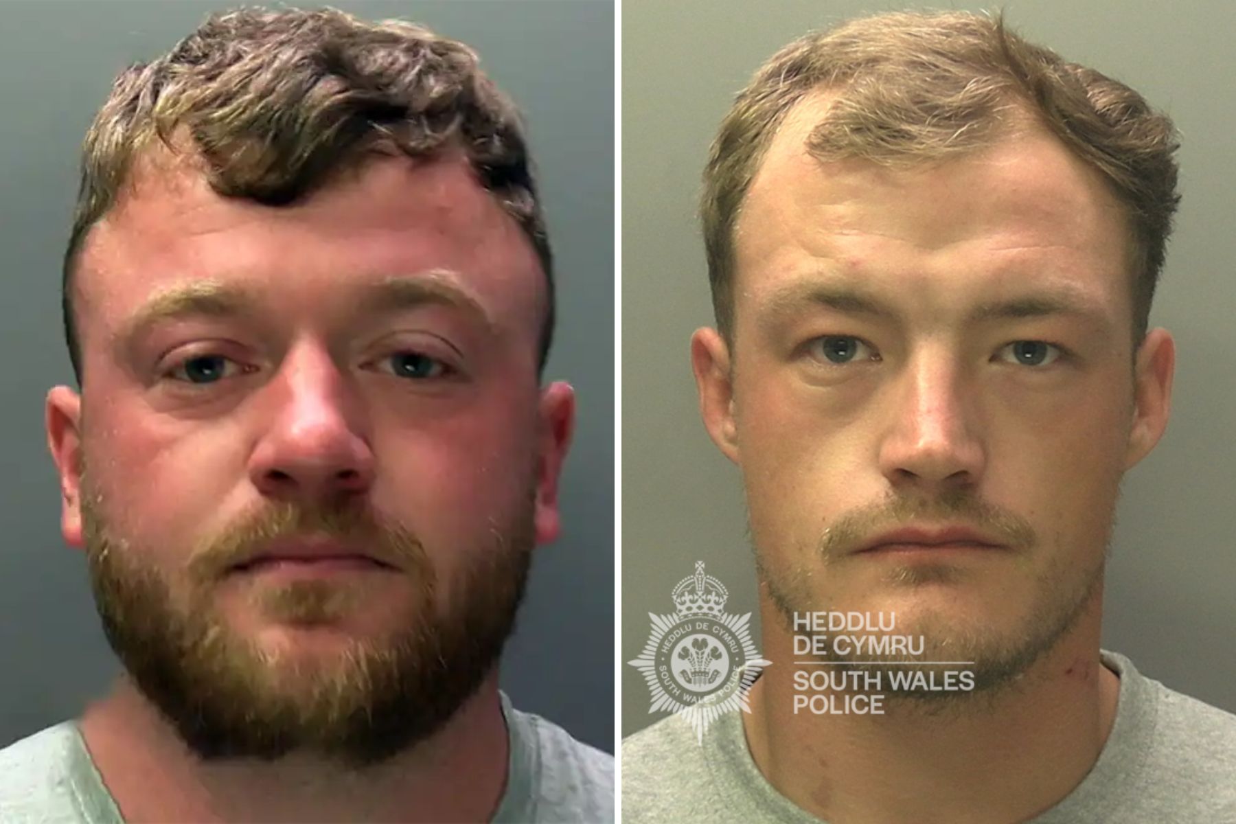 Dix, left, and Macauley Ruddock, of Bath, have been jailed for life. Pictures: South Wales Police
