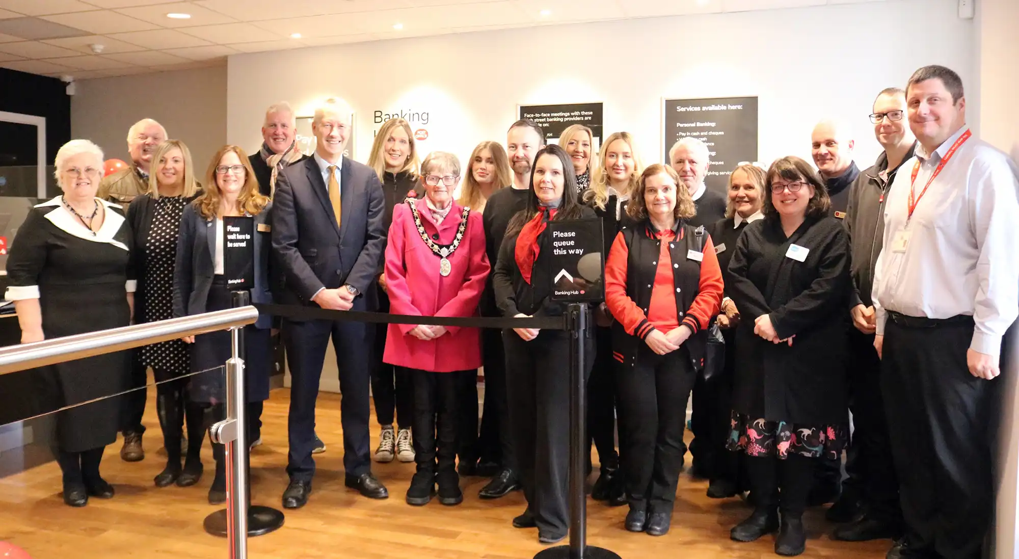 The official opening was attended by a range of officials and dignitaries