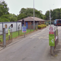 The recycling centre re-opened following its closure earlier today Picture: Google