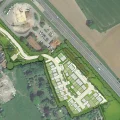 How the homes planned in Beckington could be laid out. Picture: M7 Design/Somerset Council