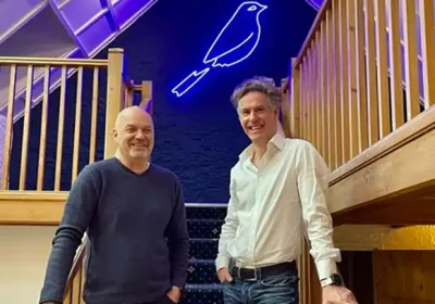 Andy Daintree and Ian Scott set up the Bluebird in Wedmore two years ago