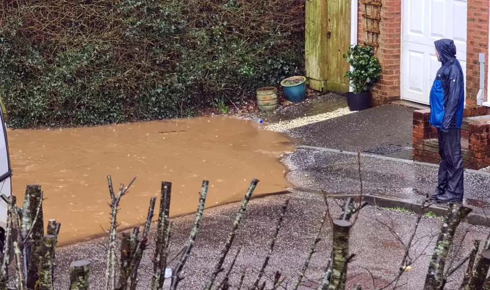 Thousands of Somerset households are impacted by flooding... Picture: Sally Lewis