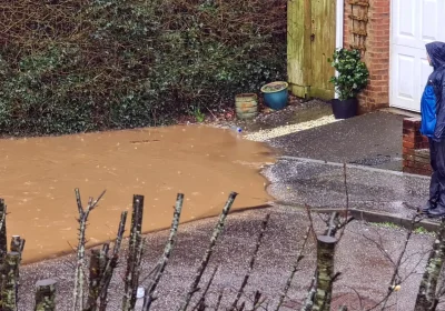 Thousands of Somerset households are impacted by flooding... Picture: Sally Lewis