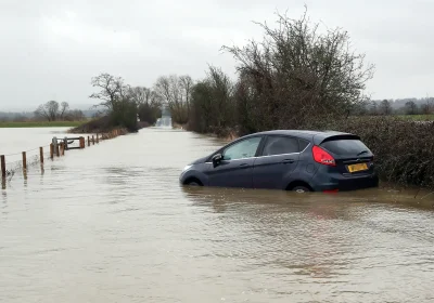 Somerset has been hit by serious flooding in recent months. Picture: Jason Bryant