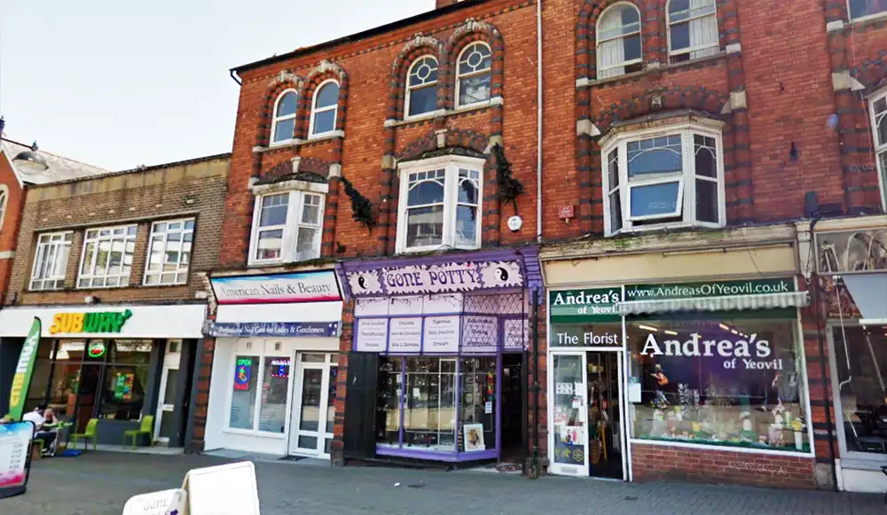 The space above 80 Middle Street in Yeovil could be converted into a flat. Picture: Google