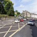 The crash occurred at the junction of Margaret's Hill and London Road in Bath, police said. Picture: Google