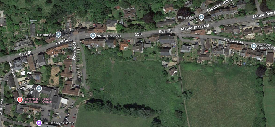 The development has been proposed off East Street Picture: Google