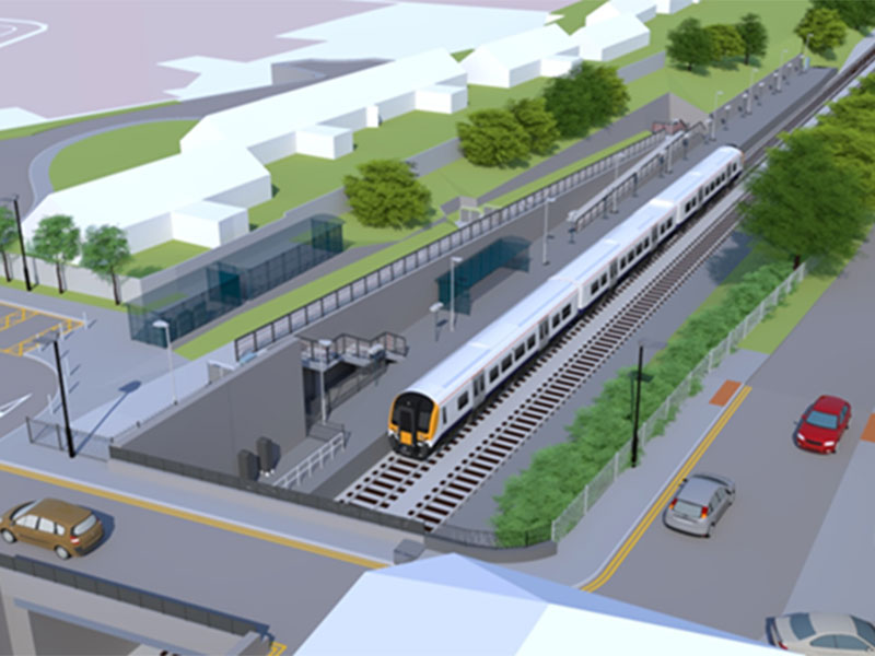 Work could begin on the Portishead to Bristol rail link soon. Picture: North Somerset Council