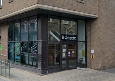 The building was evacuated Picture: Google