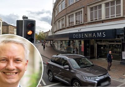 The Debenhams store has been empty for almost four years Pictures: Google/Gideon Amos