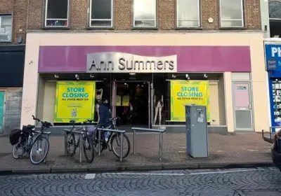Ann Summers in Taunton closed earlier this month. Picture: Zoopla