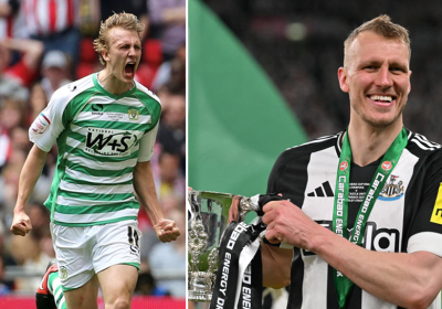 Dan Burn is now a history maker for both Yeovil Town and Newcastle United Pictures: Yeovil Town/ Newcastle United Facebook