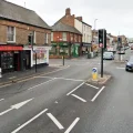 Traffic lights at East Reach/South Street in Taunton will be the first to see work. Picture: Google