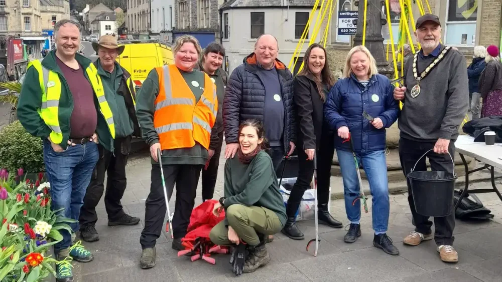 A litter pick is planned in Frome on March 20. Picture: FTC