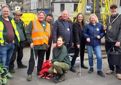 A litter pick is planned in Frome on March 20. Picture: FTC