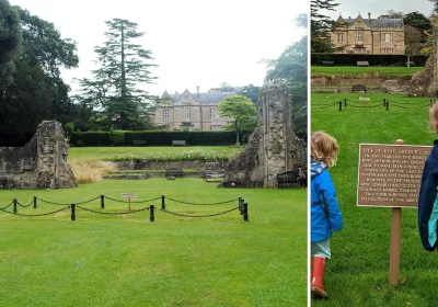 The High Alter and King Arthur's Tomb are popular with visitors to Glastonbury Abbey. Pictures: Paul Jones/Somerset Leveller