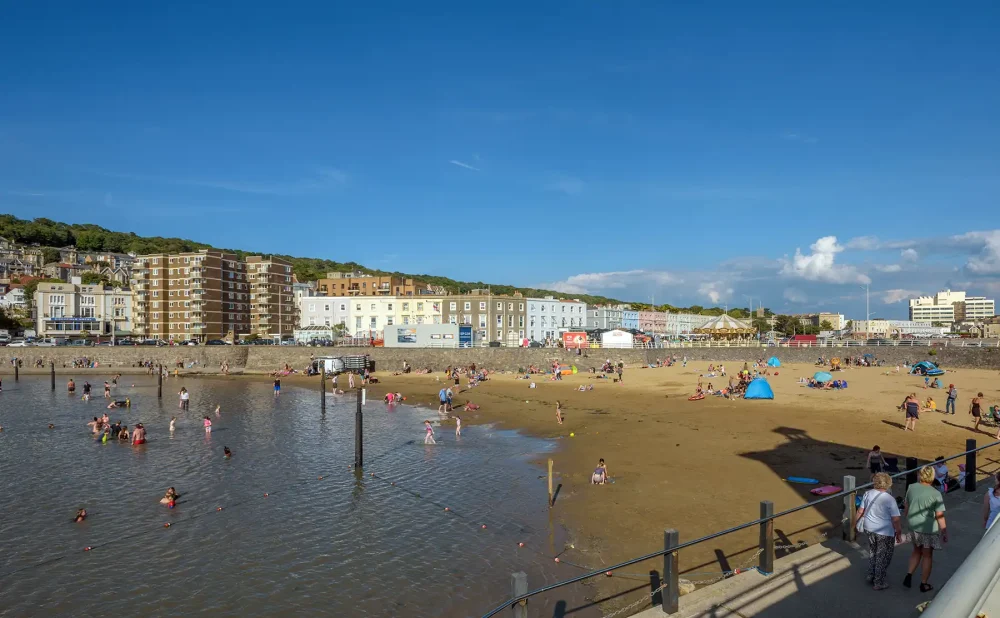 Marine Lake in Weston-super-Mare. Picture: North Somerset Council