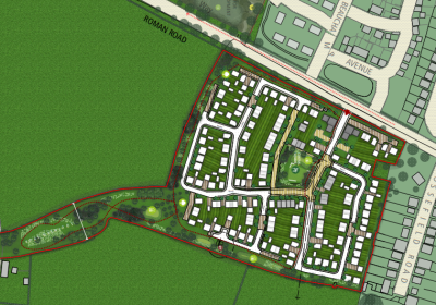 The site layout Picture: Persimmon Homes