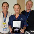 Alison Dennett – head of midwifery at Musgrove Park Hospital, Pip Quinn – manager at Bracken Birthing Centre and Sally Bryant – director of midwifery Picture: Somerset NHS Foundation Trust