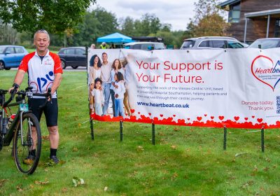 Nigel has been hailed as one of the charity's biggest fundraisers