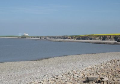 The body was found by a member of the public on Lilstock Beach Picture: Chris Andrews