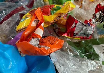 Plastic bags and wrapping can be recycled at the kerbside in the trial. Picture: Somerset Council