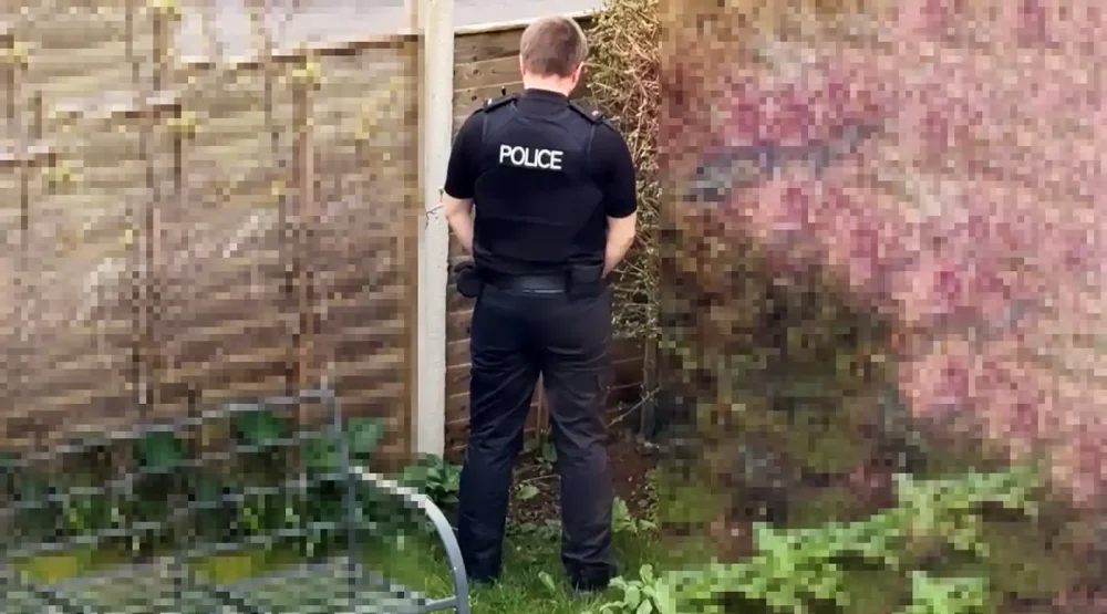 A video appearing to show the incident has gone viral on social media. Picture: Facebook