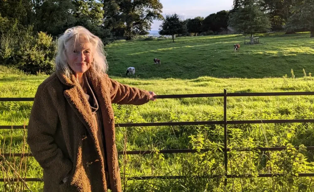 Ruth Eavis, a stalwart of the Pilton community, sadly passed away on Sunday. Picture: Juliet Eavis