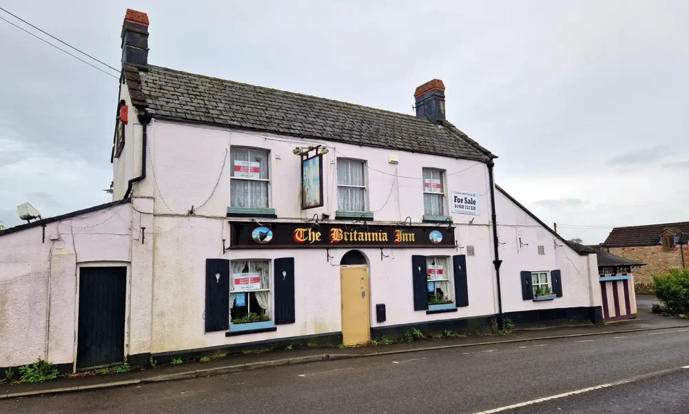 The Britannia Inn, in Bath Road, Wells