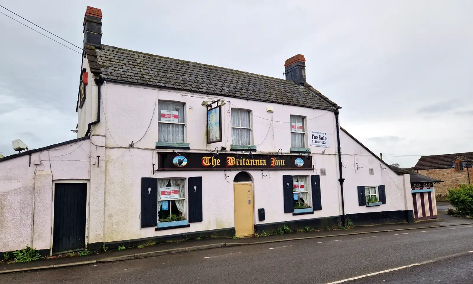 The Britannia Inn, in Bath Road, Wells