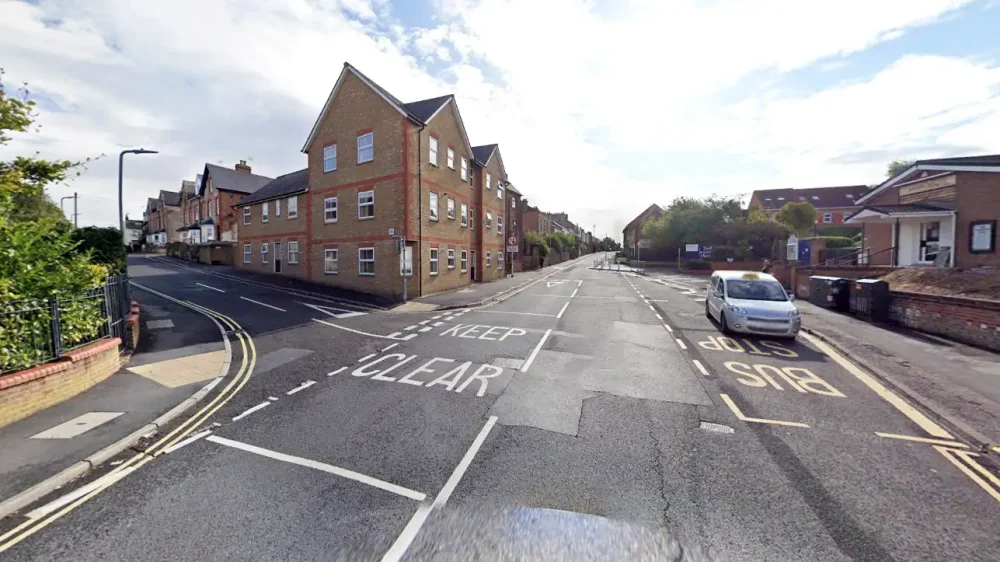 The sexual assault happened in the Trinity Gate area of Taunton, off South Street. Picture: Google