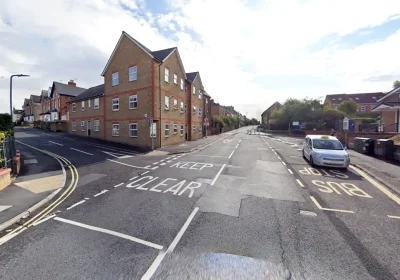 The sexual assault happened in the Trinity Gate area of Taunton, off South Street. Picture: Google