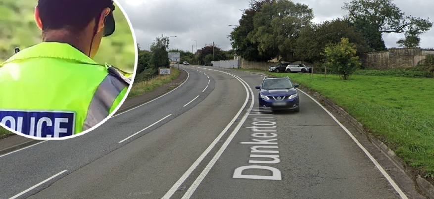 Two people were taken to hospital following the crash Picture: Google