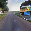 The crash happened on the B3081, near Wincanton Racecourse. Picture: Google