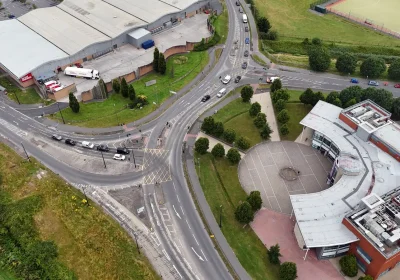 A number of junctions will be redesigned under the scheme. Picture: North Somerset Council