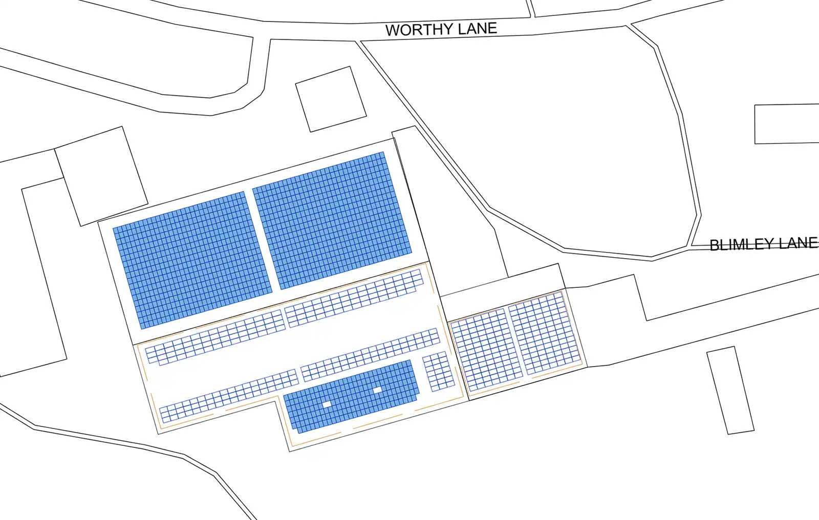 The proposed layout including the new panels. Picture: Solarsense/Somerset Council